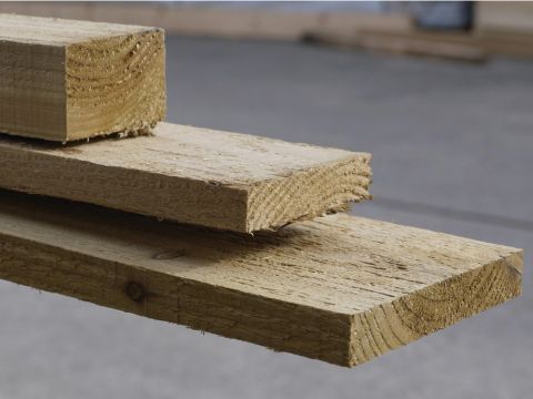 1X10X10 ROUGH TREATED LUMBER